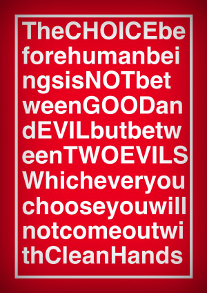 George Orwell Quote on Good and Evil