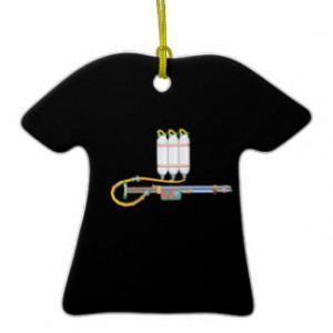 Flame Thrower Ornaments
