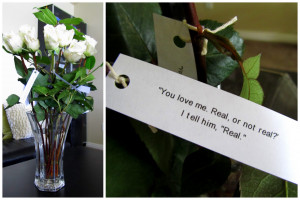 ... to remember president Snow by with different quotes from Mockingjay