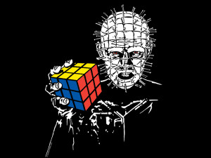 Pinhead Hellraiser Rubik Cube L1