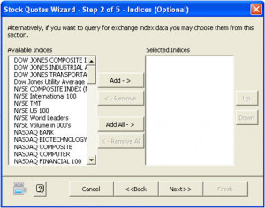 Stock Quotes Wizard