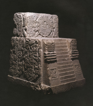 ancientart:Aztec Temple Stone (Monument of Sacred War, 1507 AD ...