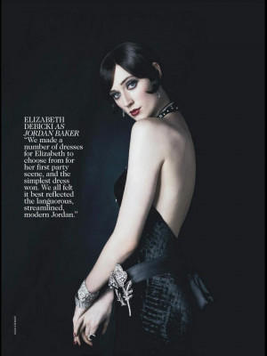 ... Inclined! | 'The Great Gatsby' Cast for Vogue Australia