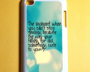 Ipod Touch 4 Case - Cute Love Quote Ipod 4G Touch Case, 4th Gen Ipod ...