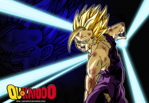 Ssj2 Gohan Wallpaper DBZ - SSJ2 Gohan Colored by