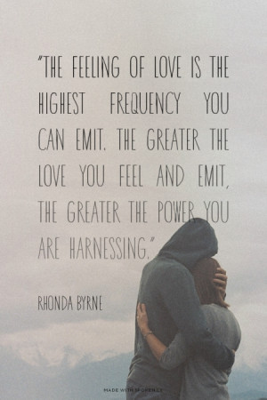... emit, the greater the power you are harnessing.