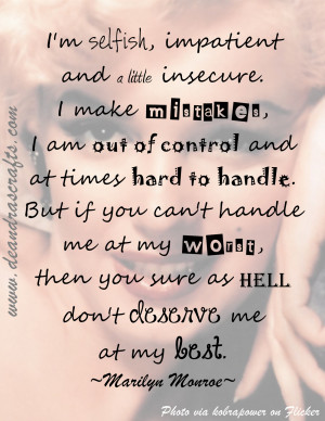 This is how I describe my mother....