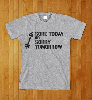 Cool T Shirts Sayings Workout fitness t shirt