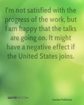 akbar hashemi rafsanjani politician quote im not satisfied with the