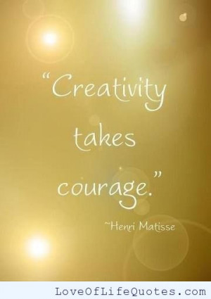 Henri Matisse quote on creativity