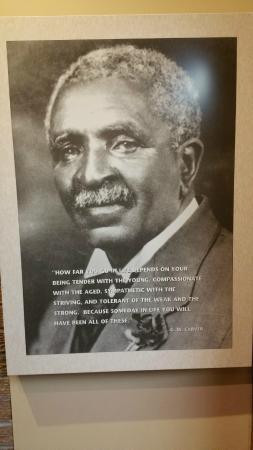 George Washington Carver National Monument: Read his quotes carefully
