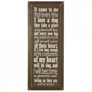 Loss Of A Dog Quotes — Love Quotes Image