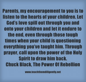 heart of Rebellion Chuck Black,Teach Them Diligently Convention