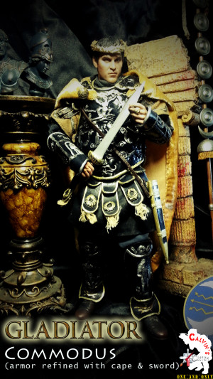 Gladiator Calvin's Custom One Sixth Commodus (Refined Version)