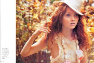 lily cole - because i'm in love with Gingers :D