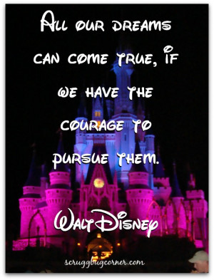 Walt Disney Quotes About Dreams