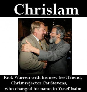 Rick Warren’s Chrislam Starts To Spread In America