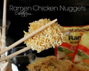 Ramen Chicken Nuggets | 12 Not-So-Common Ramen Noodle Recipes