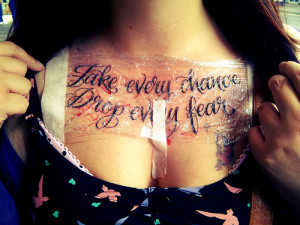 Chest Piece Sayings picture