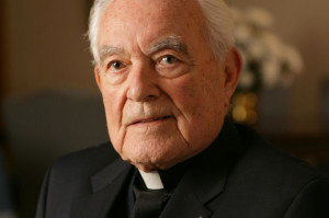Father Theodore Hesburgh, C.S.C. Credit: University of Notre Dame.