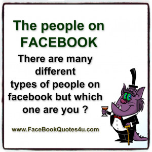 people on facebook below are the 12 categories of people on facebook ...