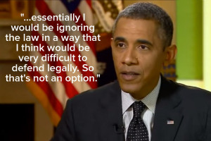 Obama quotes that chart his changing course on immigration