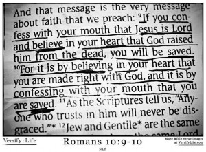 Romans 10:9-10