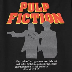 PULP FICTION DIVINE QUOTE TEE