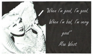 Mae West quote Image