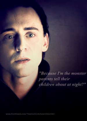 Loki Quotes…www.facebook.com/TomHiddlestonAddicted