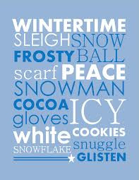 Winter Time Sleigh Snow Frosty Ball Scarf Peace Snowman Cocoa Gloves ...