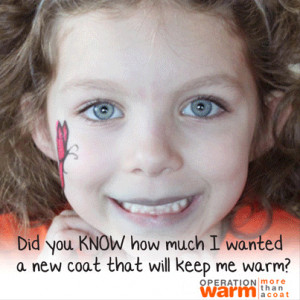 Support a Child in Need and Give the Gift of Warmth