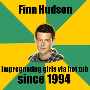 Tags: Finn Hudson Cory Monteith Glee