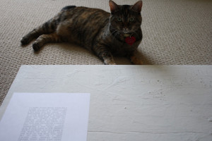 DIY Large-Scale Quote on Canvas