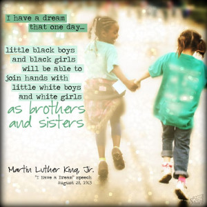 boys and black girls will be able to join hands with little white boys ...