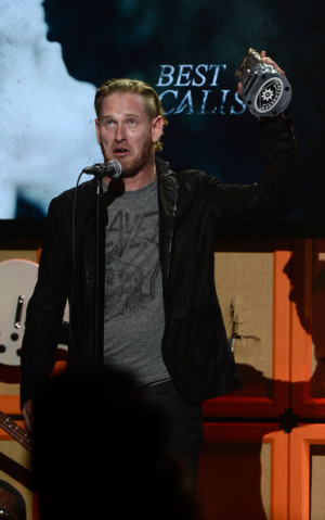 Corey Taylor Corey Taylor wins best vocalist at the 5th Annual ...