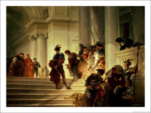 Cesare Borgia Leaving the Vatican
