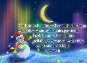 adults pay for it deficits are when adults tell the government what ...