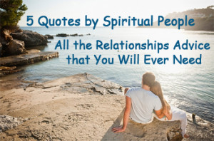 We often ask for relationship advice from our friends, parents, co ...