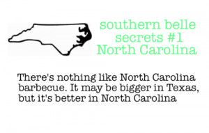 ... Permalink ∞ Tags: southern belle secrets North Carolina barbecue