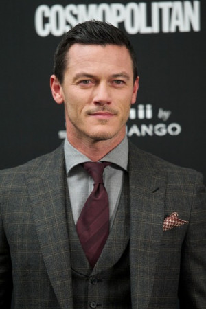 Actor Luke Evans attends the Cosmopolitan Fun Fearless Awards 2014 at ...