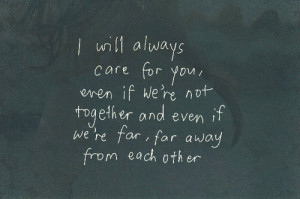 Will Always Care For You