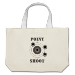 Guns, Shooting Range Canvas Bag