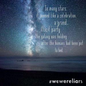 quote from We Were Liars by E. Lockhart.