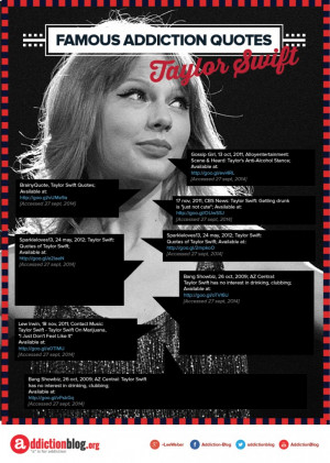 Taylor Swift quotes on drugs and alcohol (INFOGRAPHIC)