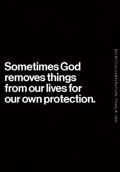 We need God's protection