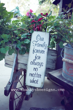 Our family, no matter what!