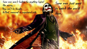 World Burn Joker Quote | Joker Quote HD Wallpaper | Joker Quote ...