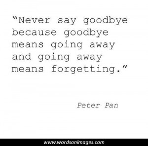 Peter pan quotes