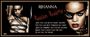 Ricerche correlate a Russian roulette love quotes